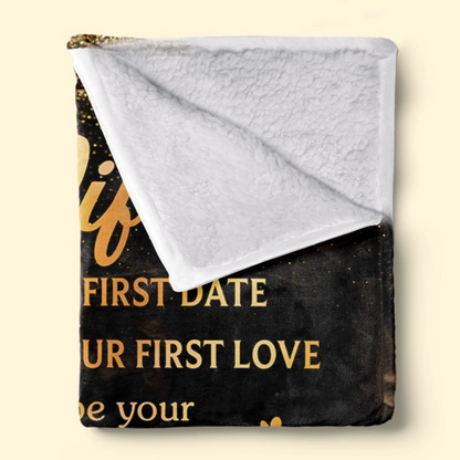 Custom Blanket - Personalized Anniversary Wedding Gifts For Husband And Wife, Him And Her - We Belong In This Moment